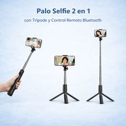 Palo Selfie 2 en 1 con Trípode y Control Remoto Bluetooth / 10 - Img 53342716