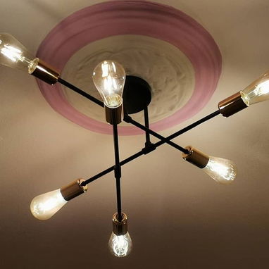 Lámparas de techo modernas vintage para sala ,cuarto ect exelente material 54321470 45 USD - Img 96368138