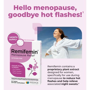 Medicina natural/ alivio síntomas menopausia. 60 tab - Img 120543843