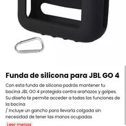 Funda de silicona para JBL GO 4. Con esta funda de silicona podrás mantener tu bocina JBL GO 4 protegida - Img 52222152