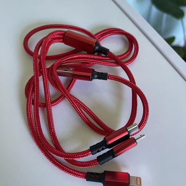 Tengo súper cable de carga trenzado y reforzado de metal 3 en 1 muy fuerte y duradero!! - Img 56807891