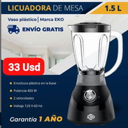 Licuadora Eko 1.5 Lt (Vaso Plástico), Garantía de 1 año, Entrega gratis para toda La Habana - Img 51249988