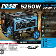 Planta electrica 5250w gas y gasolina - Img 55689883