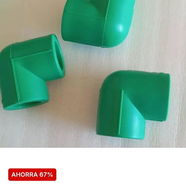Piezas de plomería para termofusión,llaves de paso,codos, uniones - 3/4