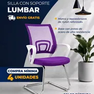 Silla C/ Soporte Lumbar Purpura Sunsheing - Img 57201447