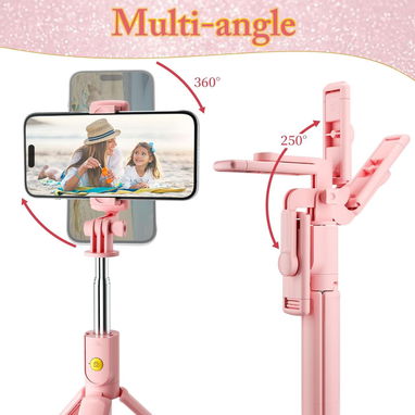 * Palo Selfie Multifuncional Rosa 37" - Img 121471009
