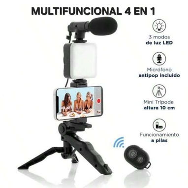 Soporte camara video 4 en 1/celulares/... - Img 108703426