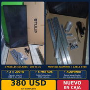 *Kit de 2 paneles solares de 200W cada uno con sus bases originales, incluye además un Cable XT60 de 6 metros - Img 56478323