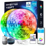 Tira de luces LED inteligente de 100 ft con WiFi - Img 56979273
