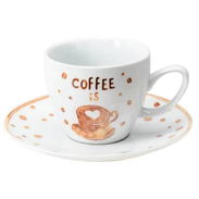 *Juego de 6 tazas con sus platillos*  Son grandes de café con leche  Precio 13usd - Img 55222374