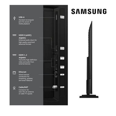 Samsung 55” Clase QLED Q7FB 4K Samsung Vision AI Smart TV 2025 - QN55Q7FBAFXZA - Img 116799138