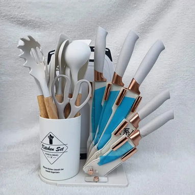 **Set de utensilios de cocina con cuchillos - 40usd** - Img 118407757