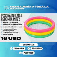 PISCINA DE AGUA INFLABLE REDONDA INTEX - Img 58483780