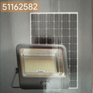 Lampara Recargable 100W Con Panel Solar y Conteol Remoto - Img 55385711