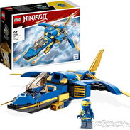 ⭕️ LEGO 71784 "Ninjago Jet del Rayo EVO de Jay" Avión de Juguete Transformable ❤️ 100% ORIGINAL A ESTRENAR - Img 43929646