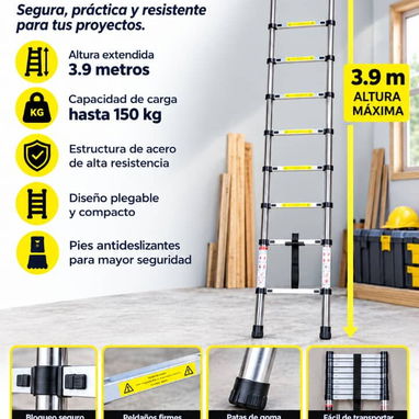 Escaleras telescópicas - 2/3