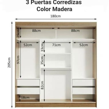 Closet importado para cuartos - Img 113325243