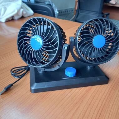 MINI FAN DE DOS CABEZALES INCLINABLES, ENTREGA DE FACTURA CON LA COMPRA, VARIEDAD DE ARTÍCULOS DE TECNOLOGÍA, ETC - Img 122014177
