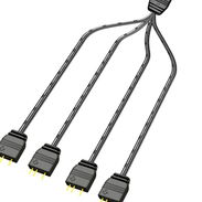 Extensión COOLMOON ARGB 3pines para 4 fanes - Img 54778066