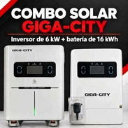 Inversor de 6 kw Bateria de 16 kwh - Img 58282873