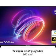 TV desde 32 pulgadas a 55 precio en la foto algunos vienen con soporte o cajita interna - Img 56391137