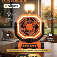 Ventilador recargable F19 - Img 56378301