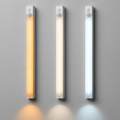 Luces LED sensor movimiento recargables USB x6 — Kit completo $35 USD - Img 124432497