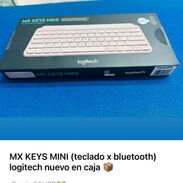Teclado por Bluetooth MX KEYS MINI, logitech. Nuevo en caja - Img 45510414