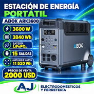 Estación de Energía portátil ABOK Ark3600, una solución de gran capacidad para mantener funcionando tus equipos y electr - Img 57841687
