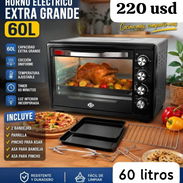 Horno eléctrico extra grande 60 litros, laisla 💯 - Img 57577119
