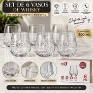 Set de 6 vasos de whisky 8000 cup - Img 57696677