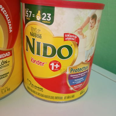 Leche NAN 1 (0-6 meses) Nan 2 de 6-12 meses, leche Nido +1 año en adelante - Img 125986349