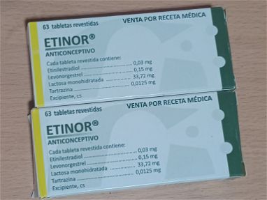 Vendo pastillas anticonceptivas (Etinor) - Img main-image-45609590