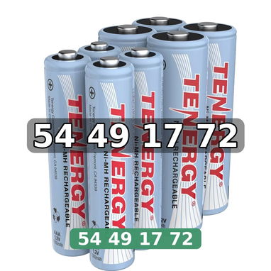Pilas Recargables AAA Tenergy - 2/3