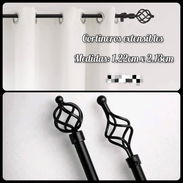 🌸Cortineros metalicos expandibles de 120 a 210 cm 🌸(Guanabacoa) - Img 57678057