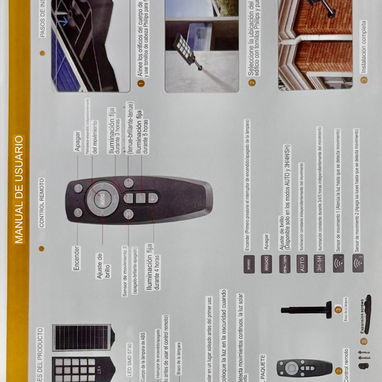 Lámpara o Luz de pared solar de 800w - 8/8