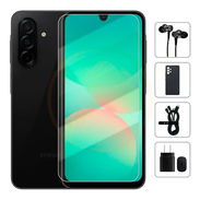Teléfono Samsung Galaxy A26 5G ( 2025) , 8Gb Ram, 256Gb Almacenamiento, Con Cover, Mica y Audífonos - Negro Precio:270 - Img 54804983