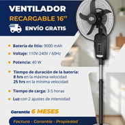 Ventilador Recargable - Img 56709311
