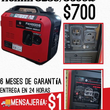 Planta eléctrica inverter Hollfill 3250/3600w - Img 114897301