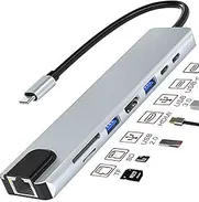 Regleta Tipo C a HDMI + Rj45 + USB + Tipo C + SSD + TF, en su estuche sellado original - Img 50218102