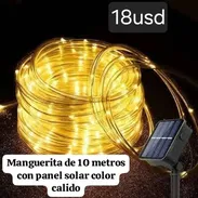 10m Manguera Solar de luces cálidas - Img 56118951