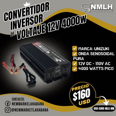 Convertidor / Inversor de voltaje 12v & 72v - Img 120979183