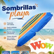Sombrillas de playa grandes y resistente - Img 56362340