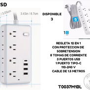 Regleta con protección de sobretensiones - Img 56145438