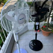 Ventilador recargable de pedestal milexus - Img 57653189