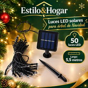🍬Luces de navidad con paneles solares  de luz blanca/12 usd🍬 - Img 58061848