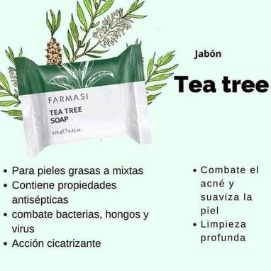 ✨Combate el acné con el Jabón de tea tree 🌿de FARMASI - 2/3