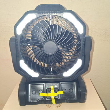 Ventilador recargable f6 de doble aspa de 20 mil amh a 37 usd - Img 120849053