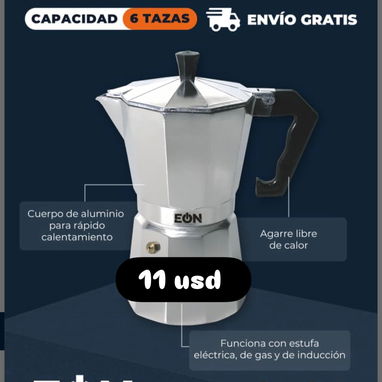 cafeteras de 1,3 y de 6 tazas. Nuevas con garantía y domicilio incluido - 3/3