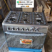 Cocina Rudenkov 6 quemadores de gas con magneto, con horno. - Img 55894295